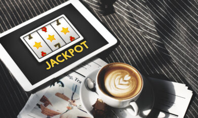 jackpot online lottery on the tablet